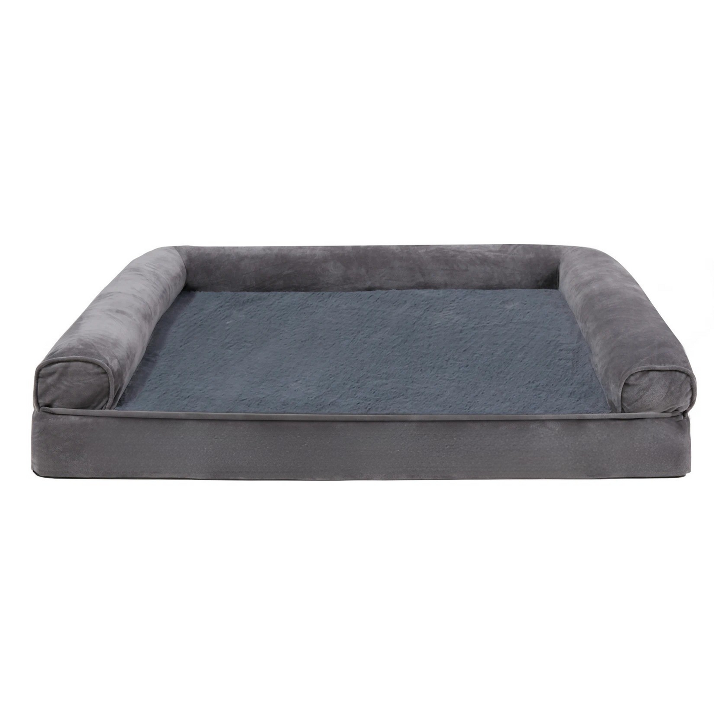 Orthopedic Dog Bed – Pressure-Relief Foam – Waterproof Bolster Design – 600D Oxford Cloth – 53×39.3×9.4 in 2XL – Dogs