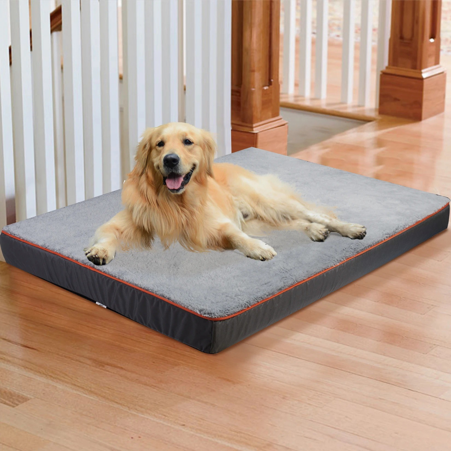 Orthopedic Dog Bed – Joint Relief – Waterproof Sponge Foam – 37.4×27.5×3.1″ Large – Dogs
