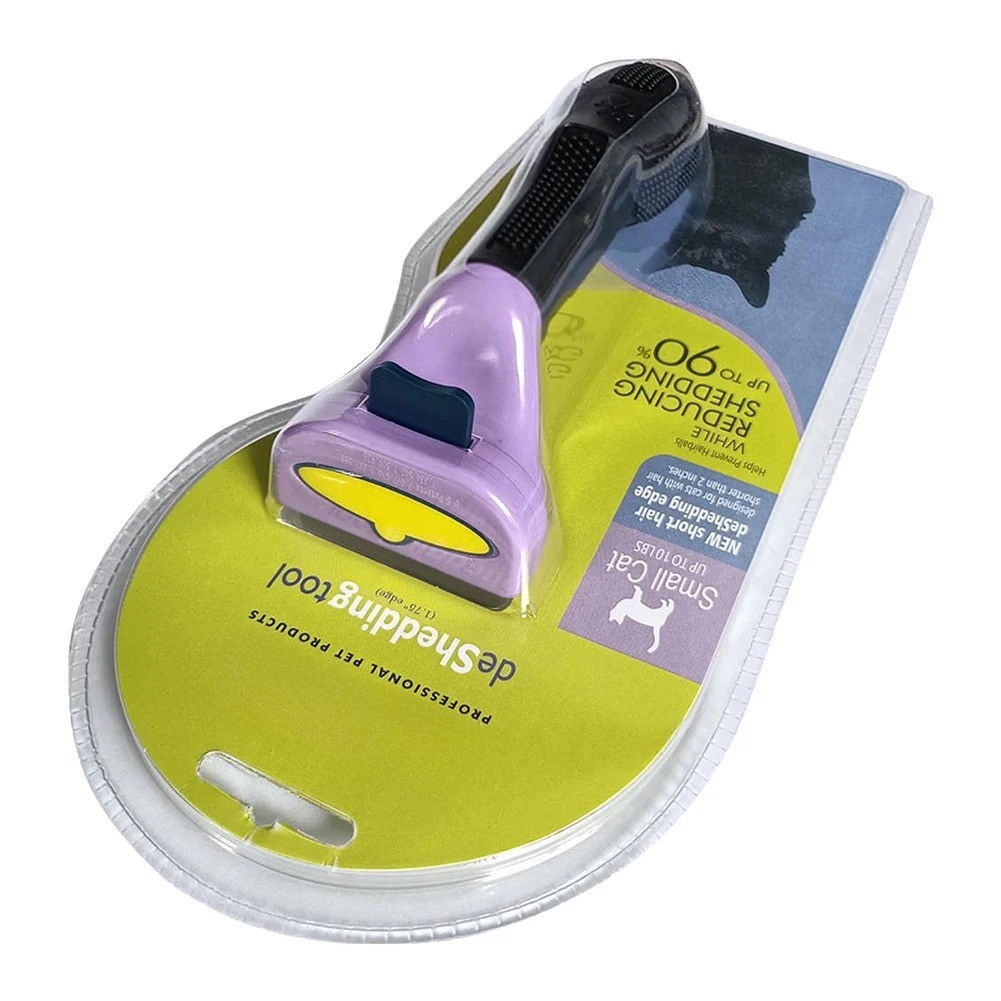 Self-Cleaning Slicker Brush – Efficient Deshedding & Detangling – TRP Rubber & ABS Plastic – 12 Size/Hair‑Length Variants – Cats & Dogs