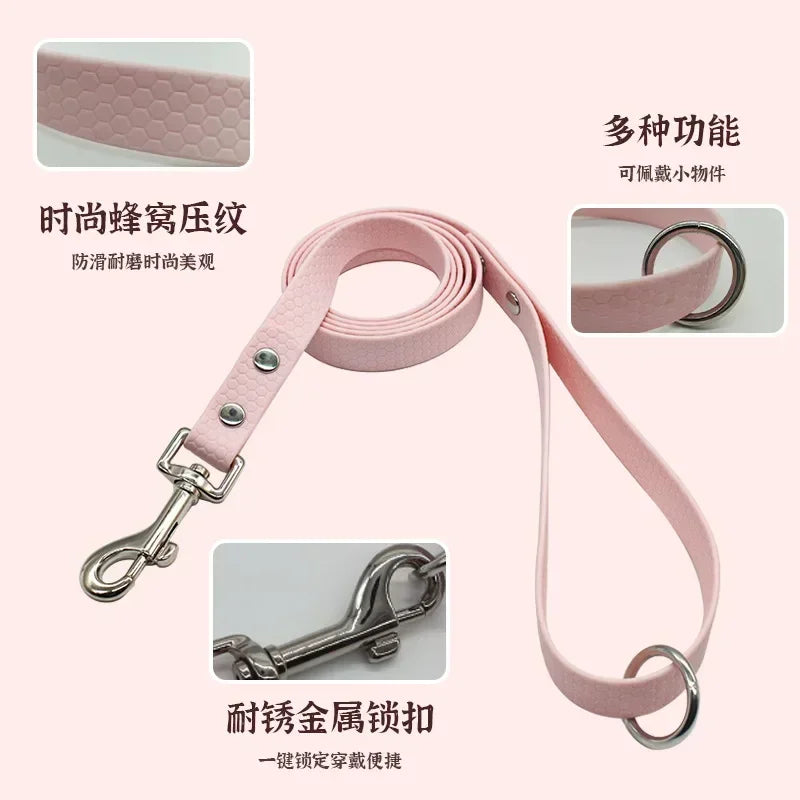 Pet Grooming Loop – Waterproof PVC Table Leash – Quick‑Release Adjustable 0.39″×23.6″ – Dogs & Cats