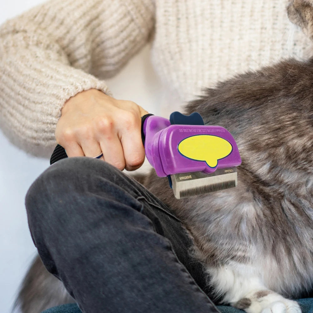 Self-Cleaning Slicker Brush – Efficient Deshedding & Detangling – TRP Rubber & ABS Plastic – 12 Size/Hair‑Length Variants – Cats & Dogs