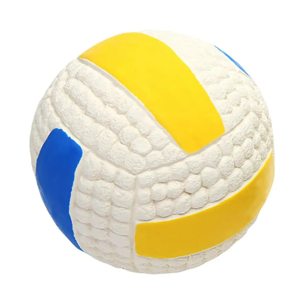 Indestructible Dog Ball – Tough Chew & Bounce Toy – Latex with Textured Corn Surface – 3.74″ Diameter – Dogs & Puppies