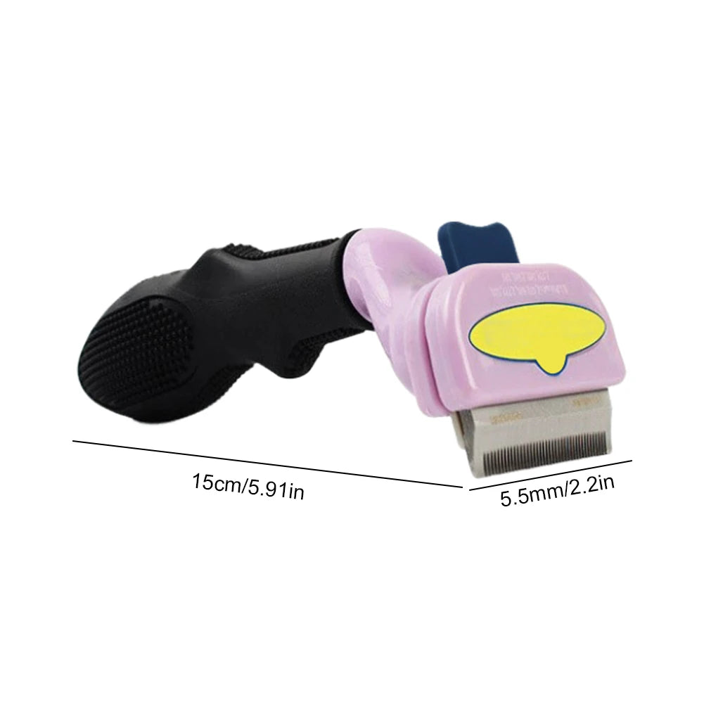 Self-Cleaning Slicker Brush – Efficient Deshedding & Detangling – TRP Rubber & ABS Plastic – 12 Size/Hair‑Length Variants – Cats & Dogs