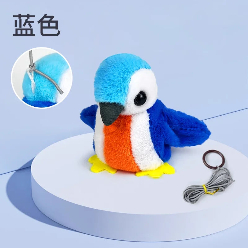 Interactive Cat Toy – Engaging Flapping Wings & Chirping – USB Rechargeable Catnip Bird – 9.06″×7.09″×4.72″ – Indoor Cats
