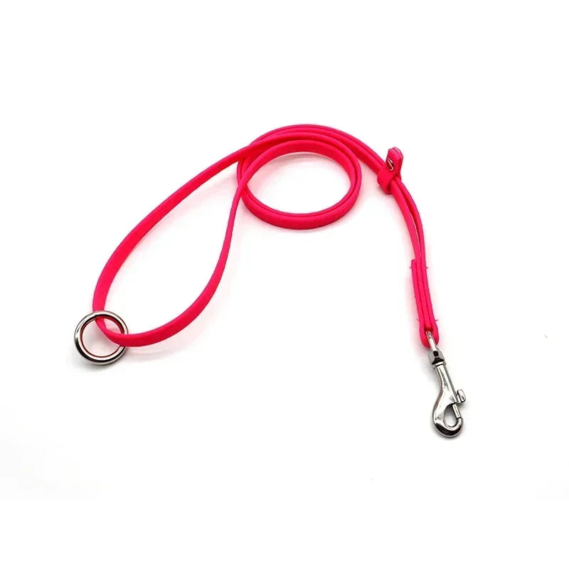 Pet Grooming Loop – Waterproof PVC Table Leash – Quick‑Release Adjustable 0.39″×23.6″ – Dogs & Cats