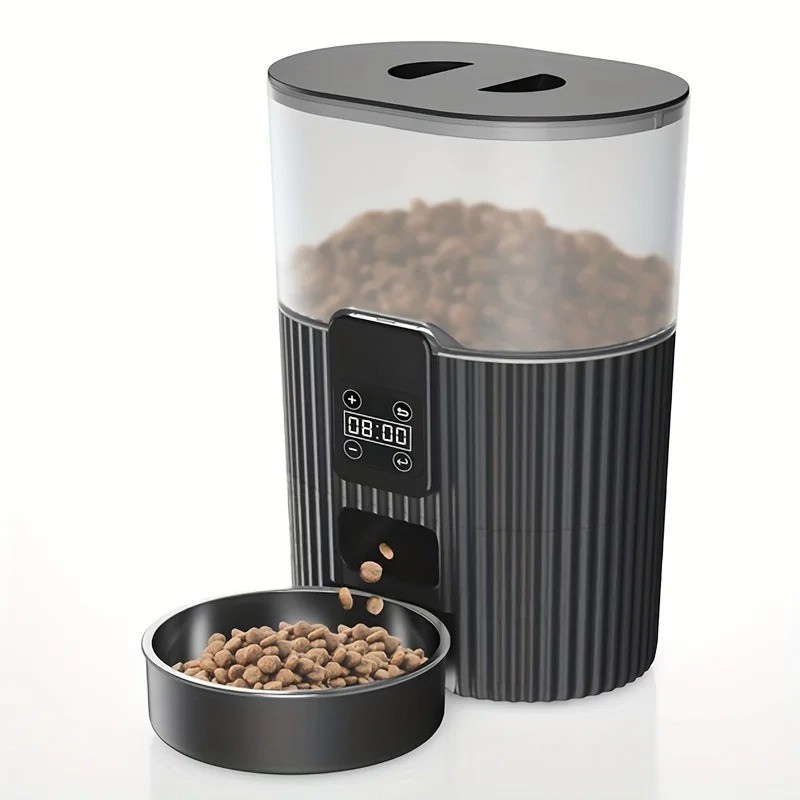 Automatic Pet Feeder – Smart WiFi Scheduling – LCD Display & Programmable – 50–2000 g Capacity – Cats