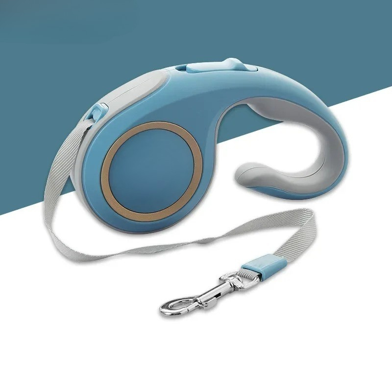 Retractable Dog Leash – Flexible Walking Control – Durable Plastic Housing – 3 m & 5 m – Cats & Small/Medium Dogs