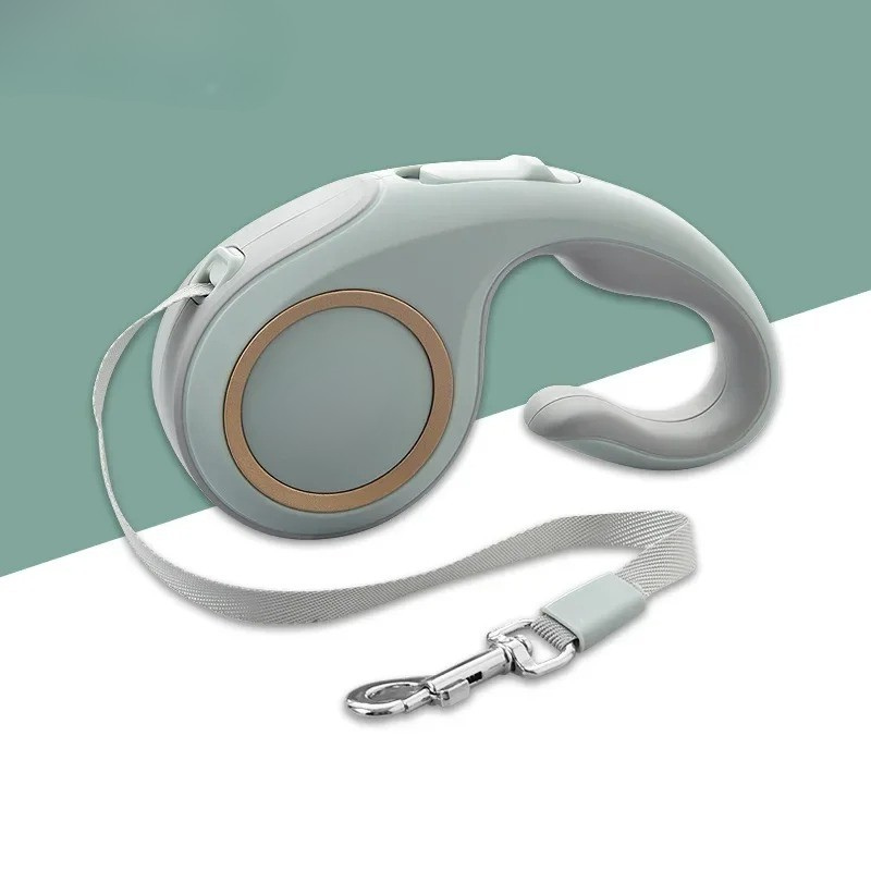 Retractable Dog Leash – Flexible Walking Control – Durable Plastic Housing – 3 m & 5 m – Cats & Small/Medium Dogs