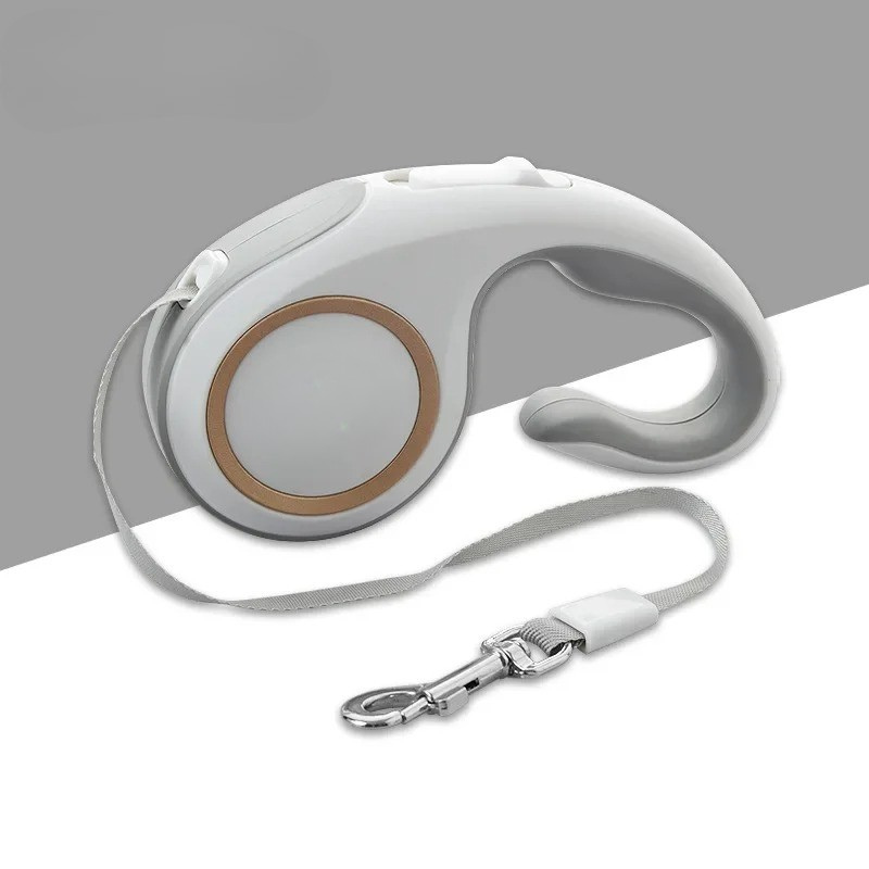 Retractable Dog Leash – Flexible Walking Control – Durable Plastic Housing – 3 m & 5 m – Cats & Small/Medium Dogs
