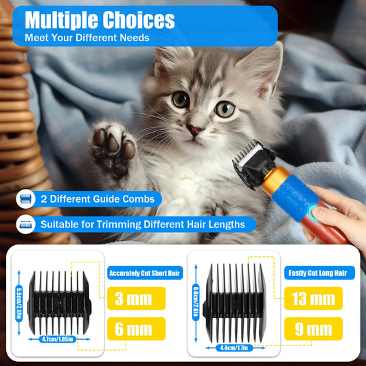 Electric Animal Clipper – Quiet 36 W AC Shearing Shaver – Wood & Aluminum Alloy – AC 100–240 V – Sheep, Goats, Dogs & Rabbits