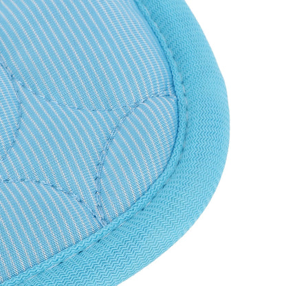 Pet Cooling Mat – Self-Cooling Ice Silk Comfort – Breathable Mesh & Cotton Core – 23.6×19.7″ Blue – Dogs & Cats