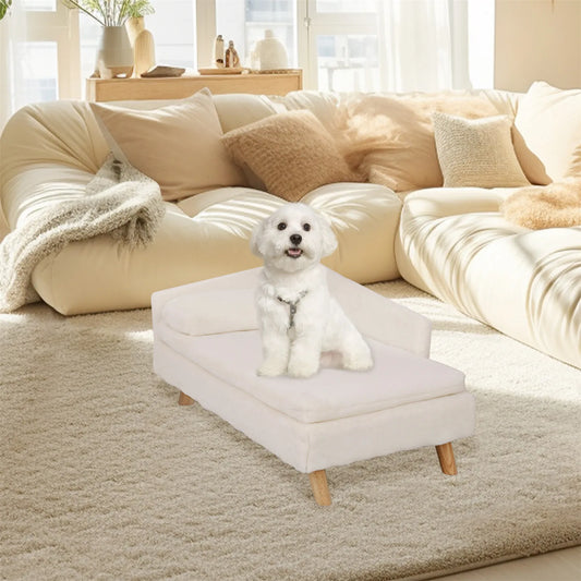 Elevated Pet Bed – Waterproof Cozy Sofa – Plush Cotton & PP Filling – Small & Large – Small Dogs & Kittens