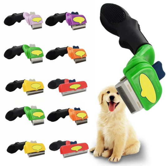Self-Cleaning Slicker Brush – Efficient Deshedding & Detangling – TRP Rubber & ABS Plastic – 12 Size/Hair‑Length Variants – Cats & Dogs
